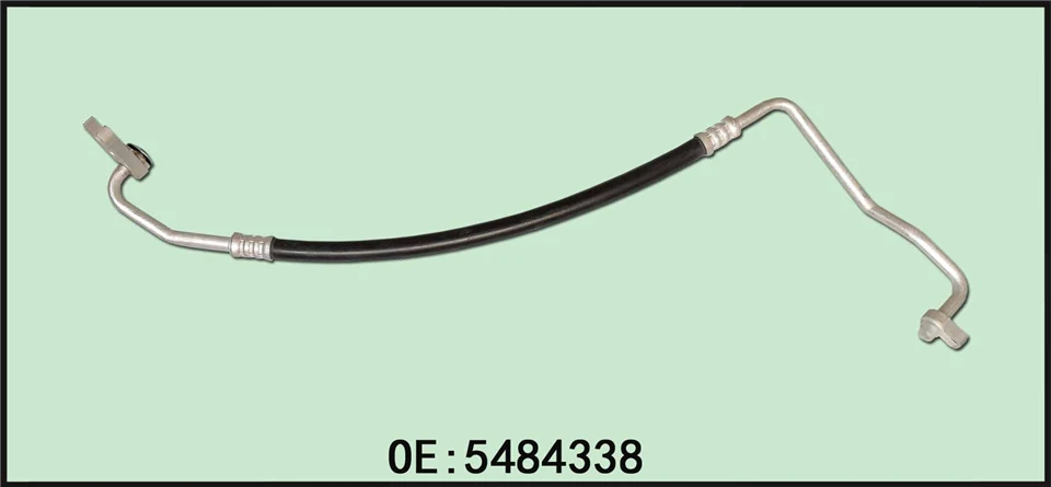 Air conditioner compressor and condenser hoses 5484338