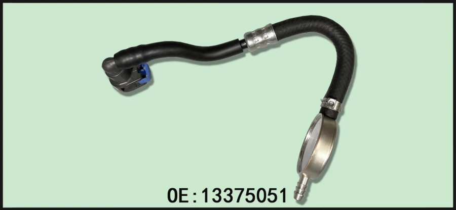 Oil inlet pipe with valve 13375051 13253352