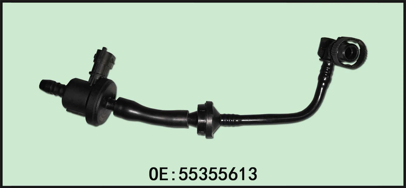 Evaporative emissions charcoal canister blowdown solenoid valve 55355613