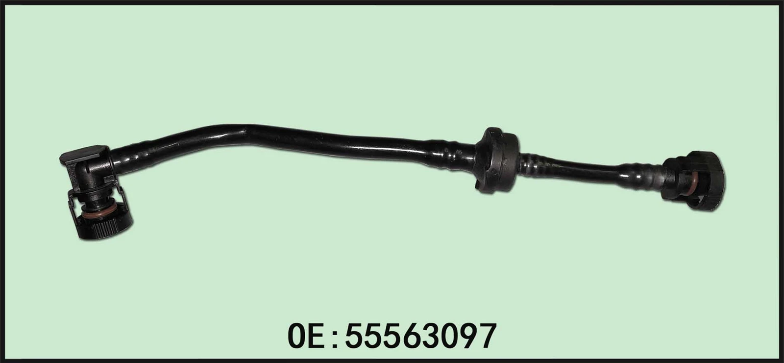 Crankcase forced air duct 55563097
